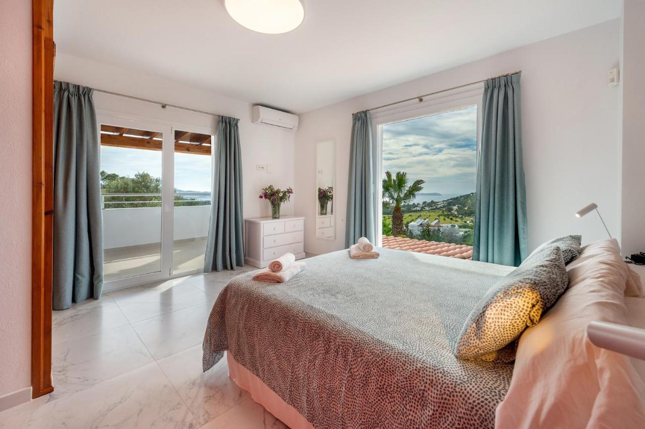 Villa Can Joan I - Fantastic Sunset Views And Family Friendly - Сан-Антонио-Абад Экстерьер фото